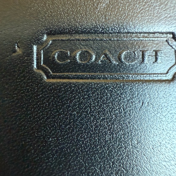 Coach Black Leather Pill Case - Picture 7 of 8